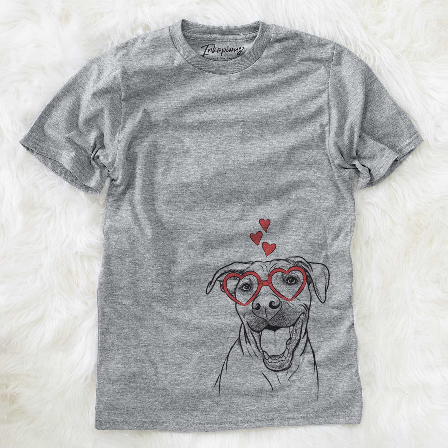 Valentine Finn the Hound Mix - Unisex Crewneck