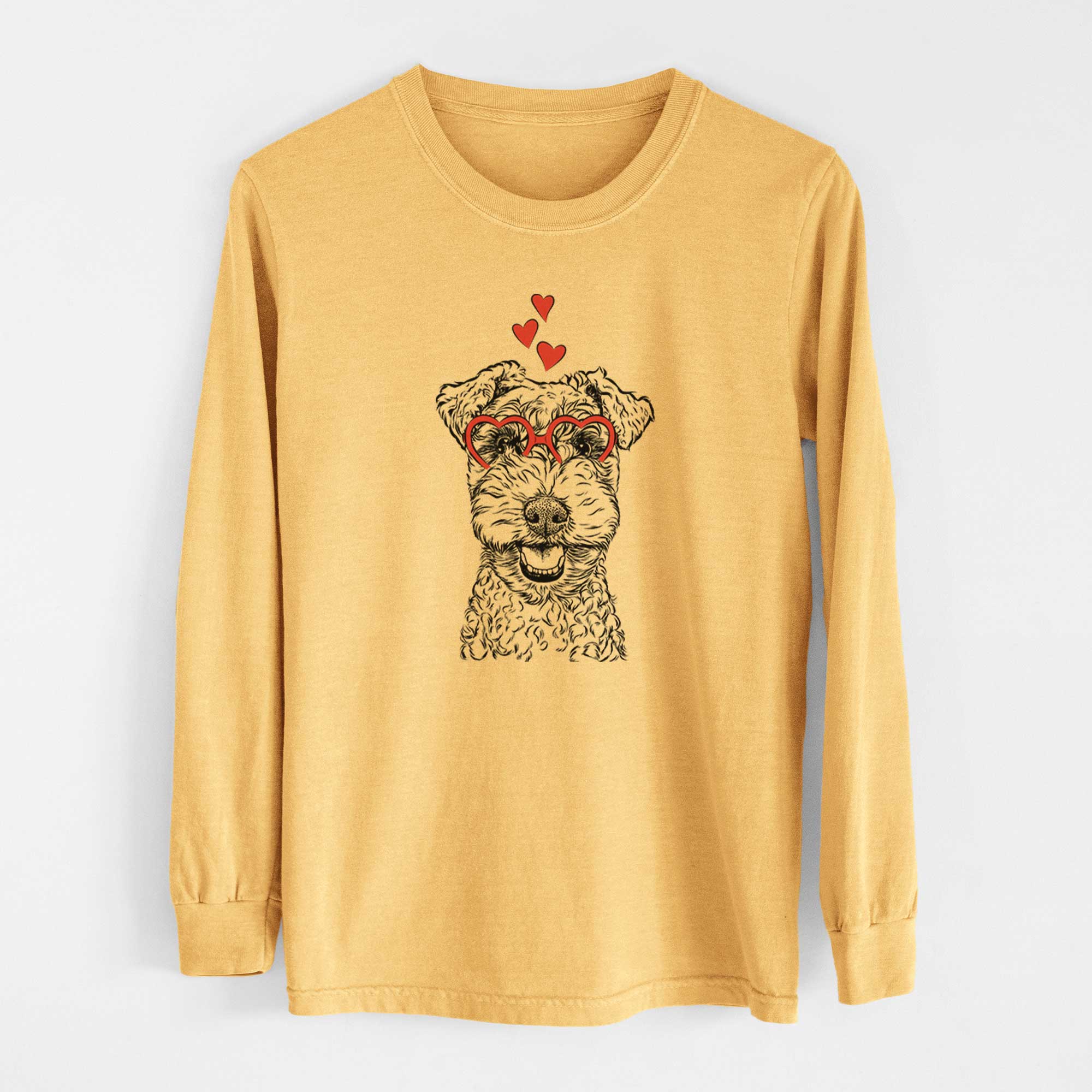 Valentine Fintan the Irish Troodle - Heavyweight 100% Cotton Long Sleeve