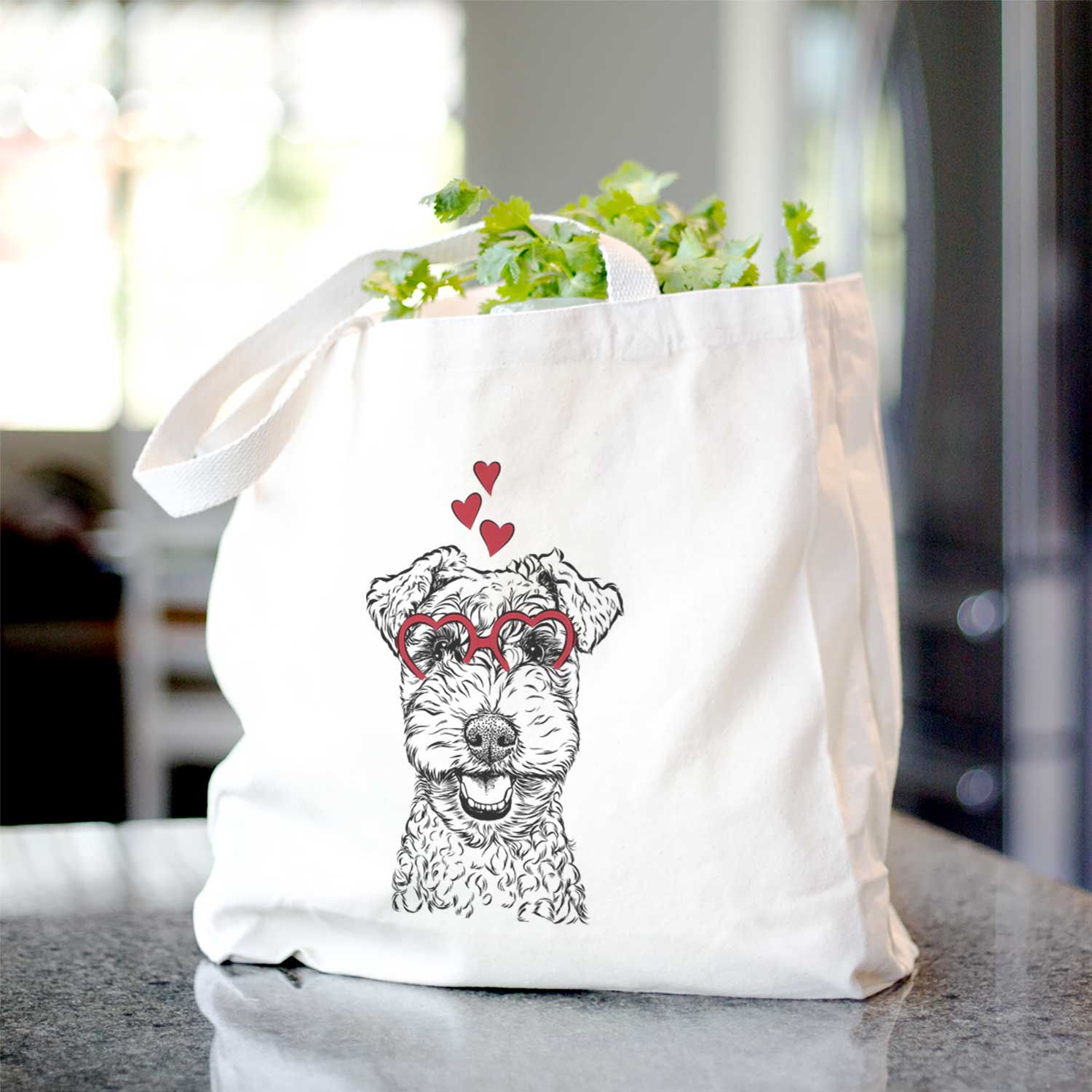 Fintan the Irish Troodle - Tote Bag