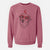 Valentine Fiona the Golden Retriever - Unisex Pigment Dyed Crew Sweatshirt