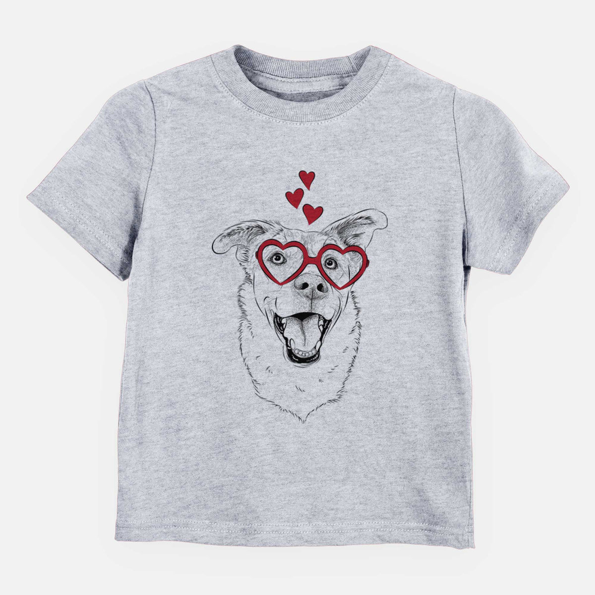 Valentine Fira the Saint Bernard Husky Mix - Kids/Youth/Toddler Shirt