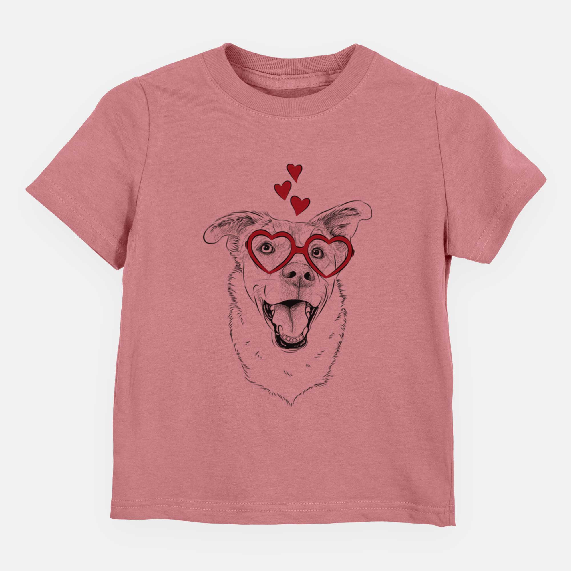 Valentine Fira the Saint Bernard Husky Mix - Kids/Youth/Toddler Shirt