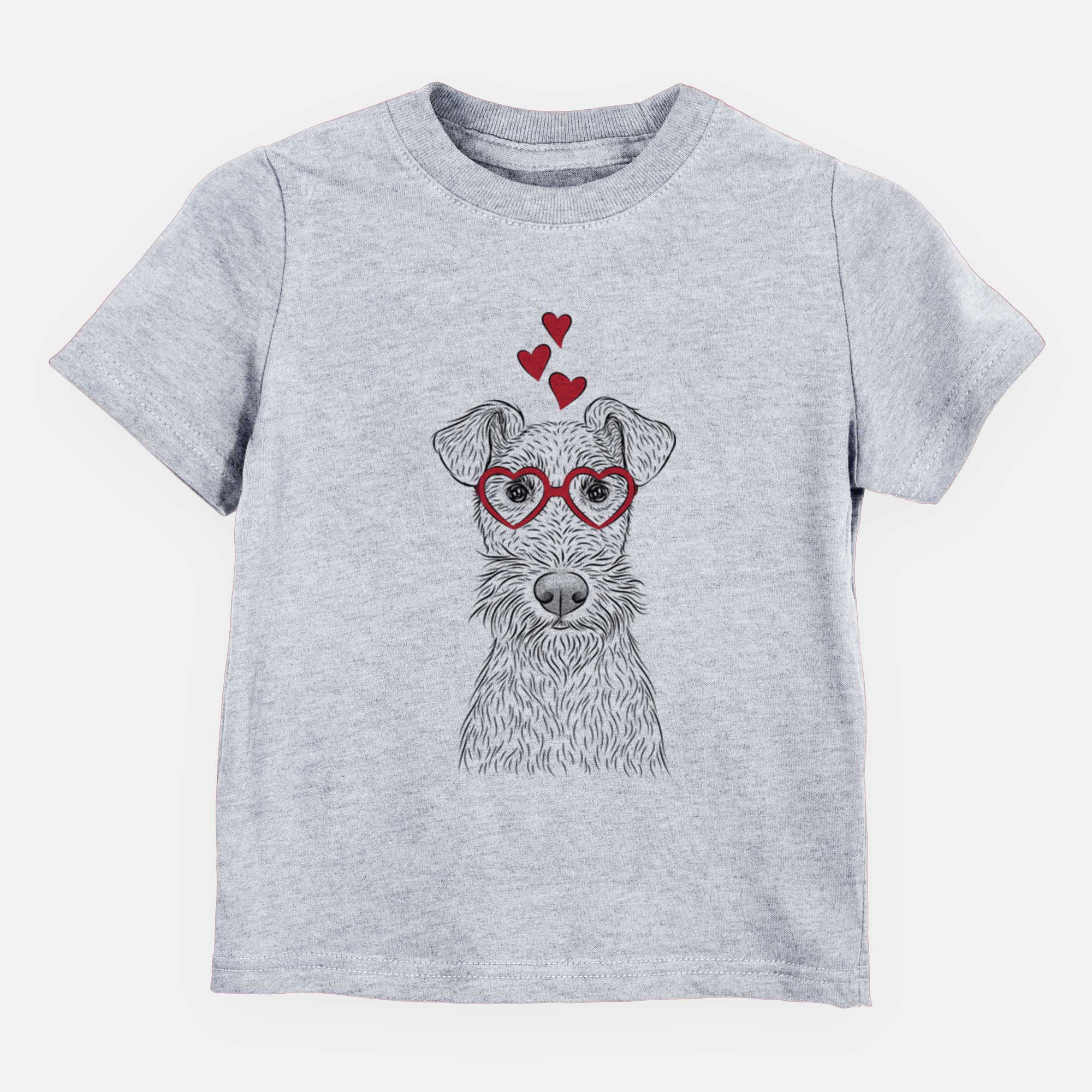 Valentine Fitz the Wire Fox Terrier - Kids/Youth/Toddler Shirt