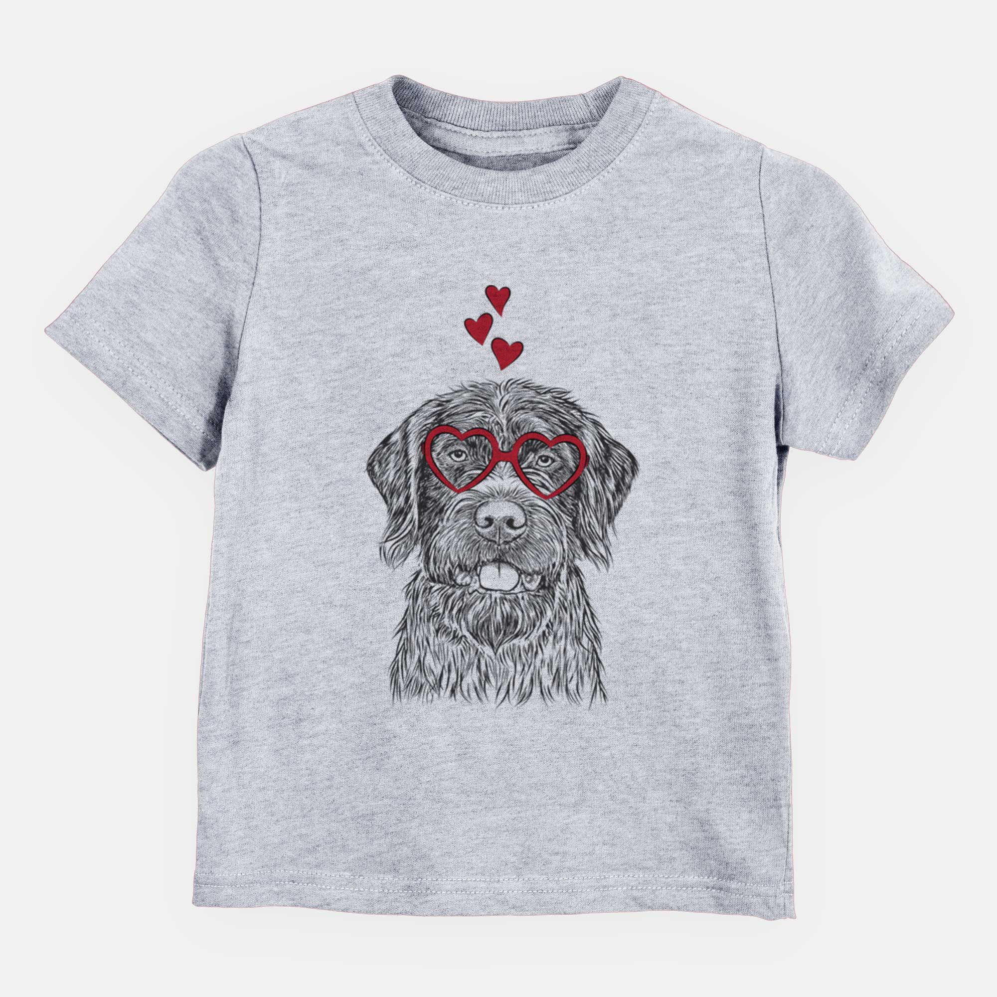 Valentine Fletcher the Wirehaired Pointing Griffon - Kids/Youth/Toddler Shirt