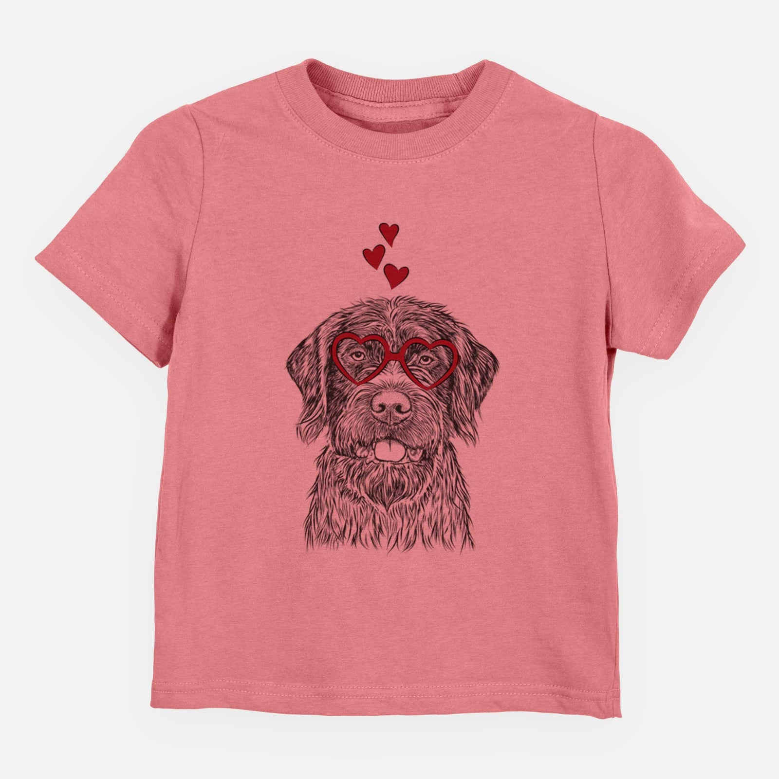 Valentine Fletcher the Wirehaired Pointing Griffon - Kids/Youth/Toddler Shirt