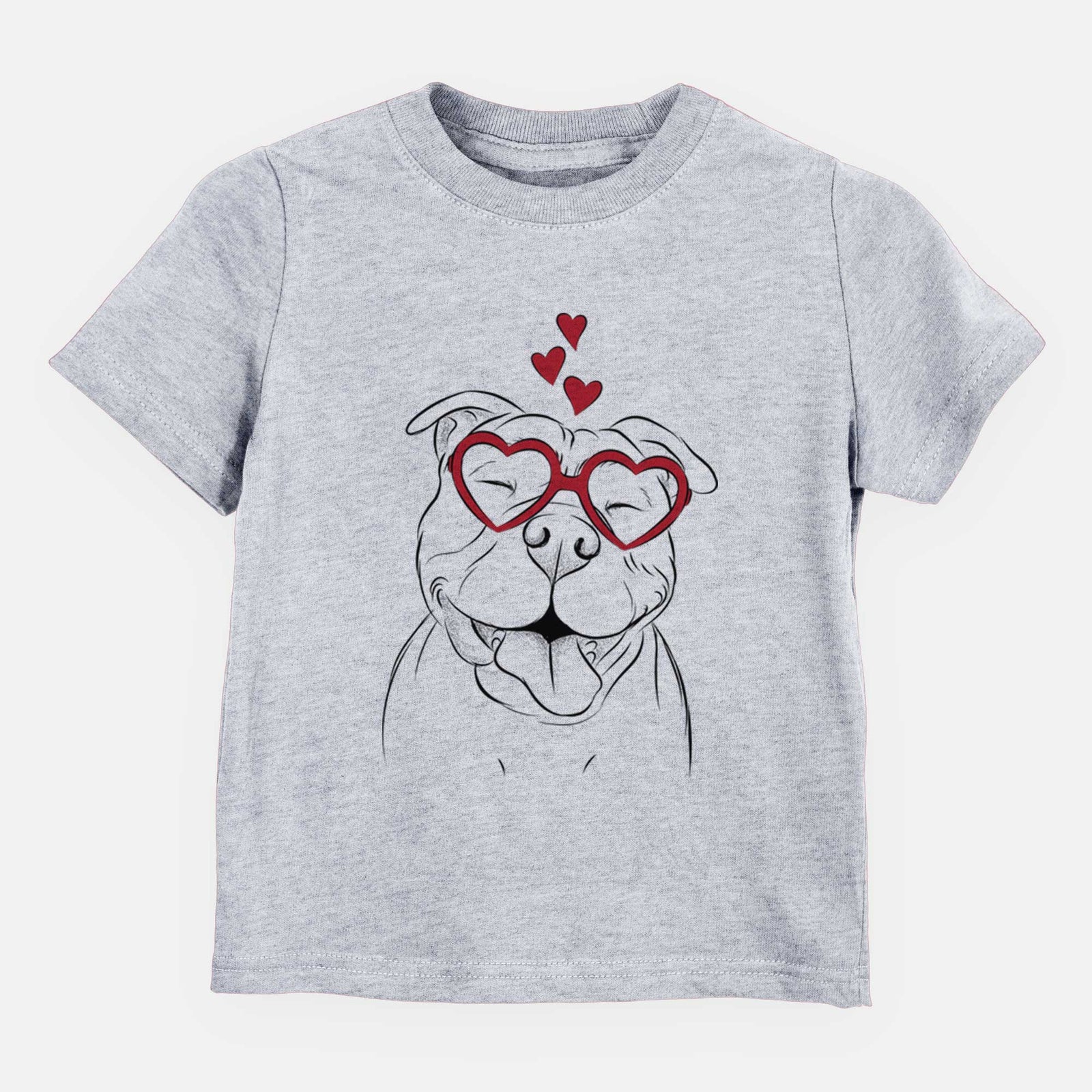 Valentine Floki the American Bully - Kids/Youth/Toddler Shirt