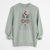 Valentine Flower the Rex Rabbit - Unisex Pigment Dyed Crew Sweatshirt