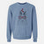 Valentine Flower the Rex Rabbit - Unisex Pigment Dyed Crew Sweatshirt