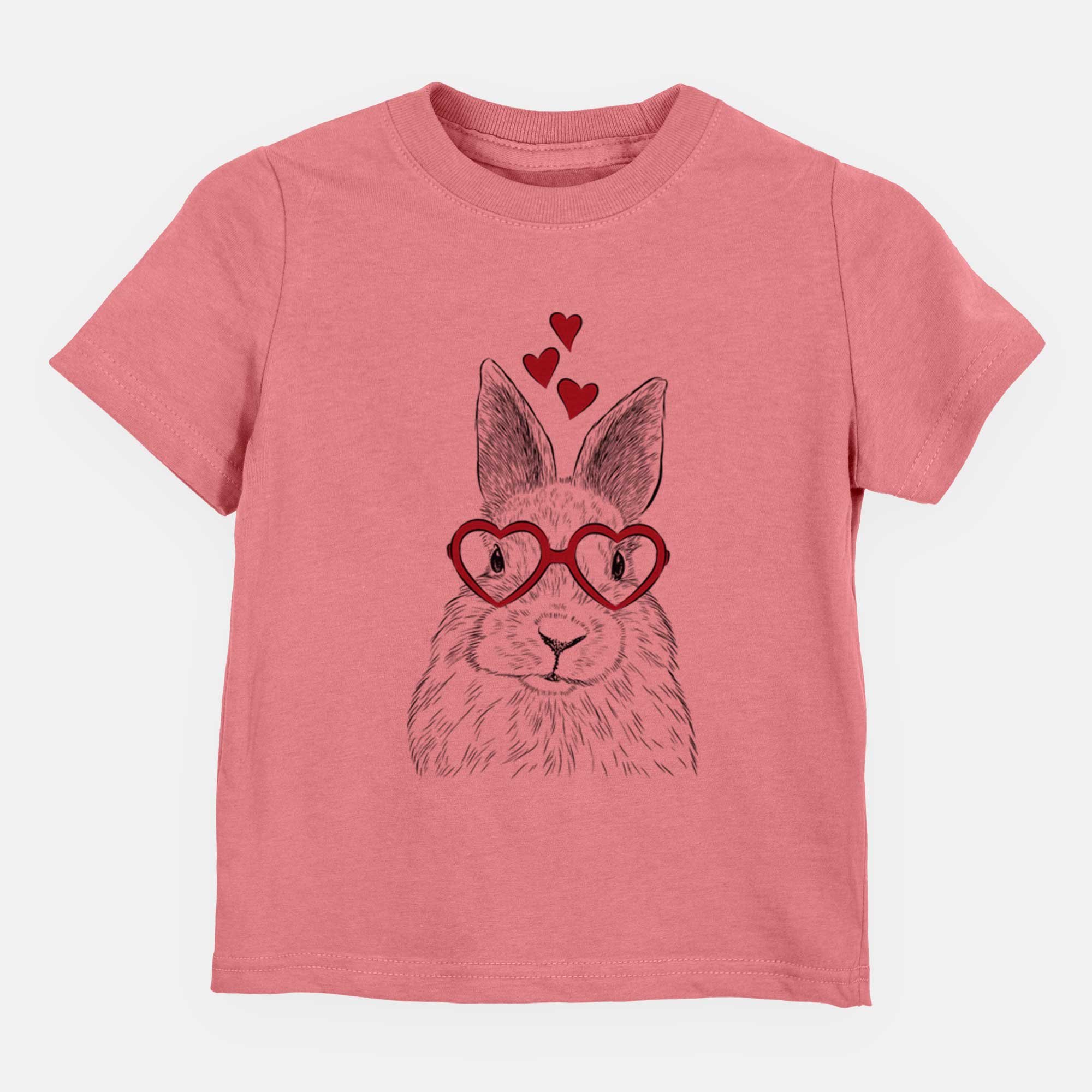 Valentine Flower the Rex Rabbit - Kids/Youth/Toddler Shirt