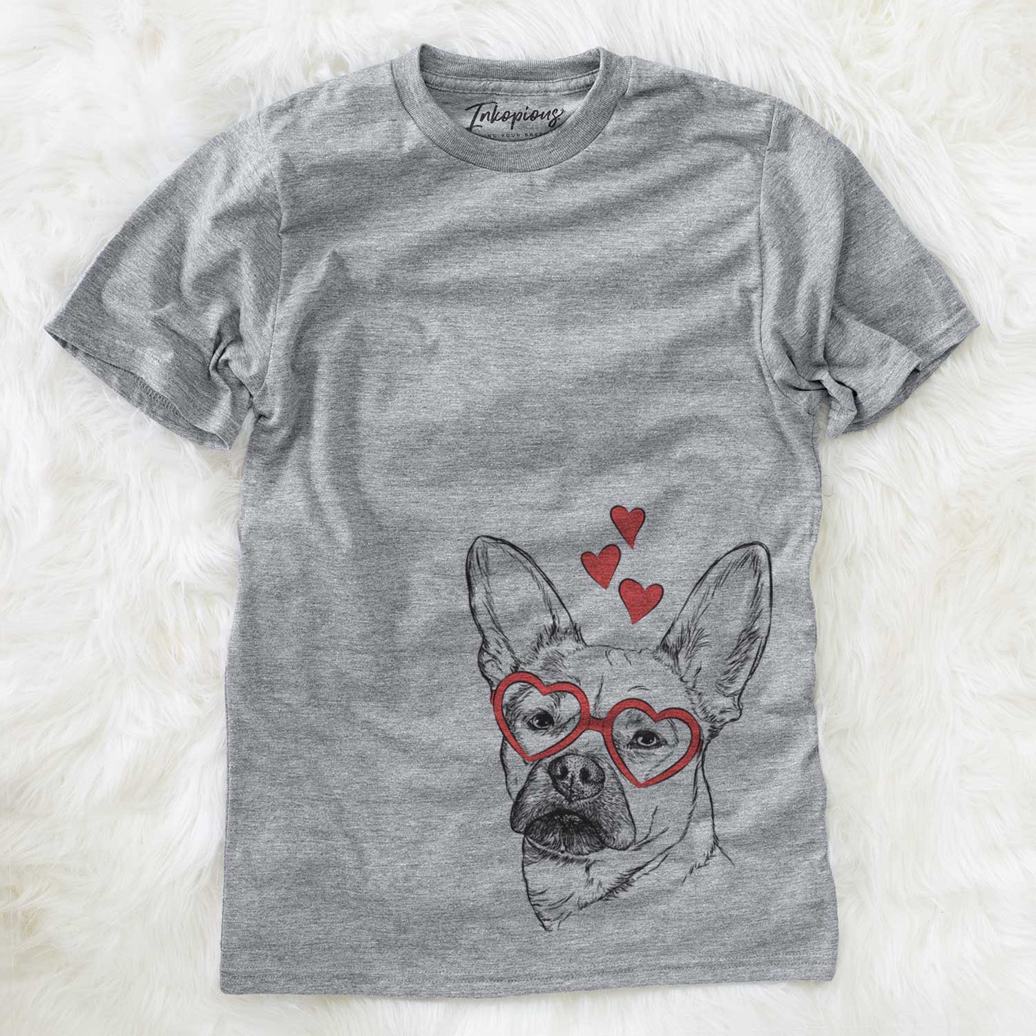 Valentine Frankie the Mixed Breed - Unisex Crewneck