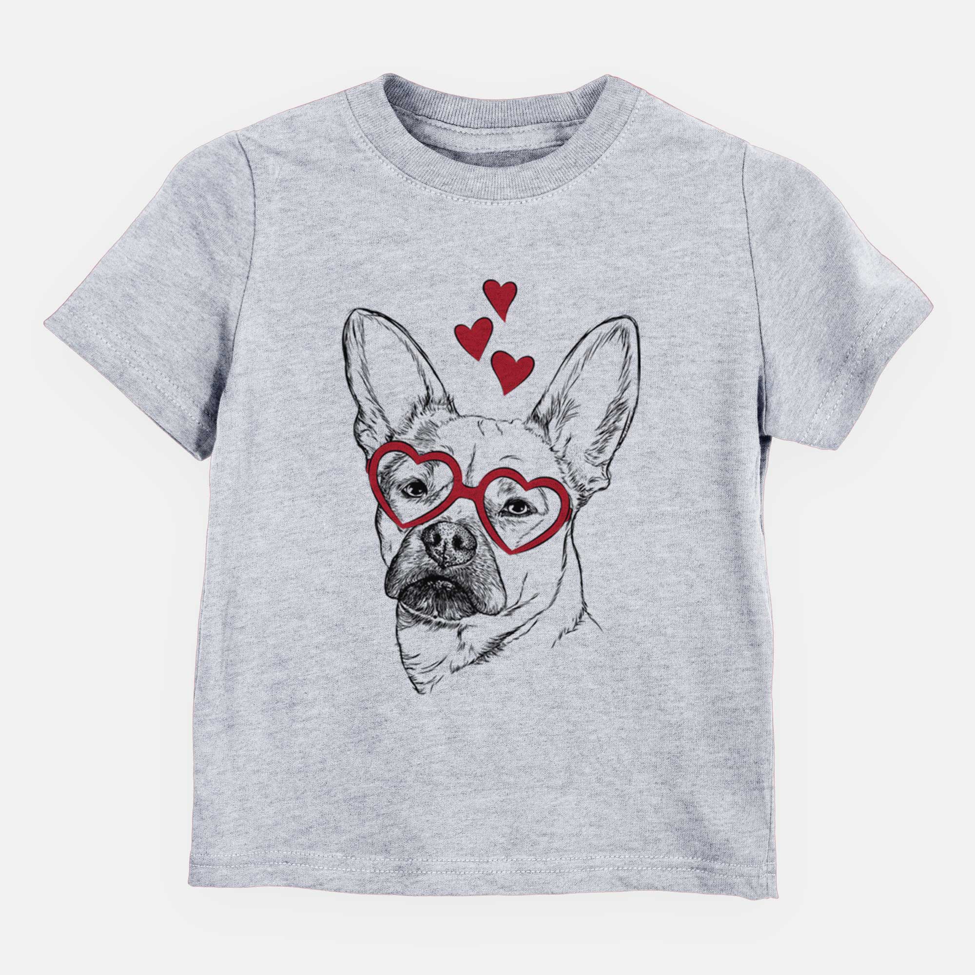 Valentine Frankie the Mixed Breed - Kids/Youth/Toddler Shirt