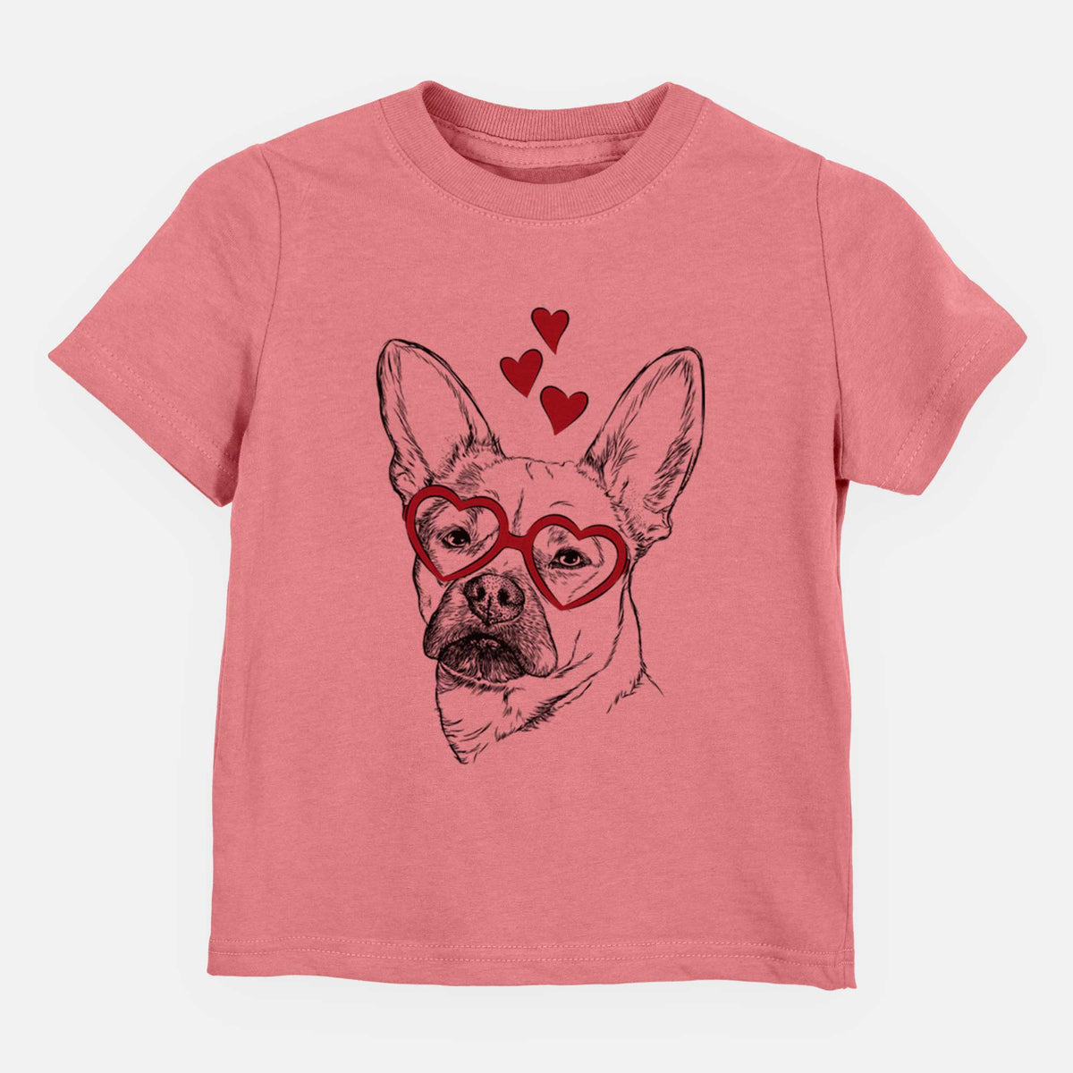 Valentine Frankie the Mixed Breed - Kids/Youth/Toddler Shirt