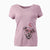 Valentine Frankie Tankie the Boxer Mix - Women's V-neck Shirt