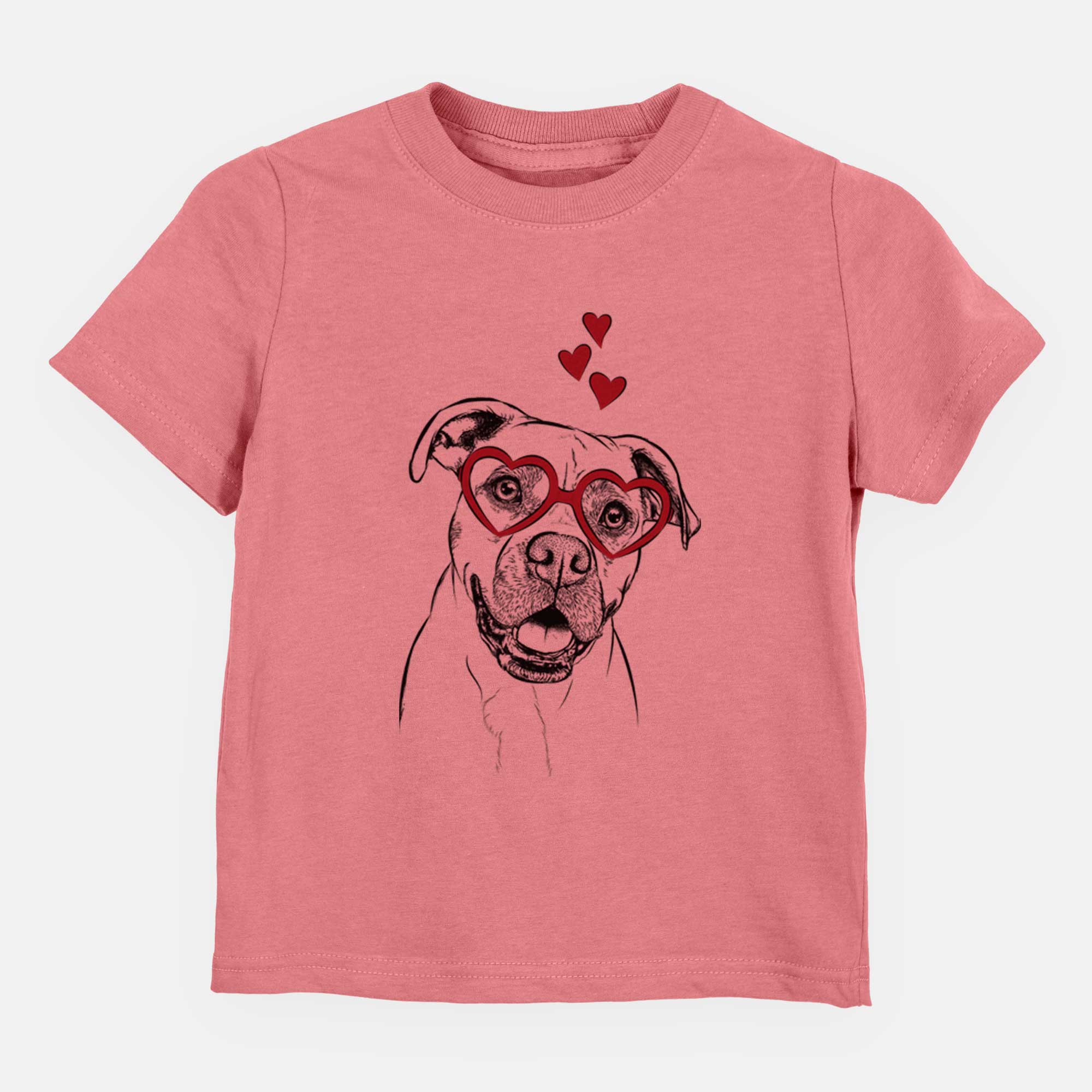 Valentine Frankie Tankie the Boxer Mix - Kids/Youth/Toddler Shirt