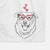 Freeley the Mixed Breed Decorative Hand Towel