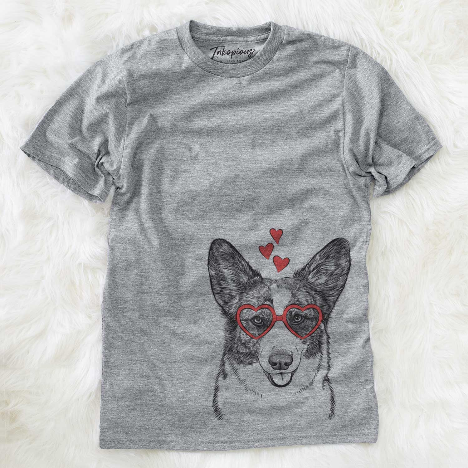 Valentine Gabby the Cardigan Welsh Corgi - Unisex Crewneck