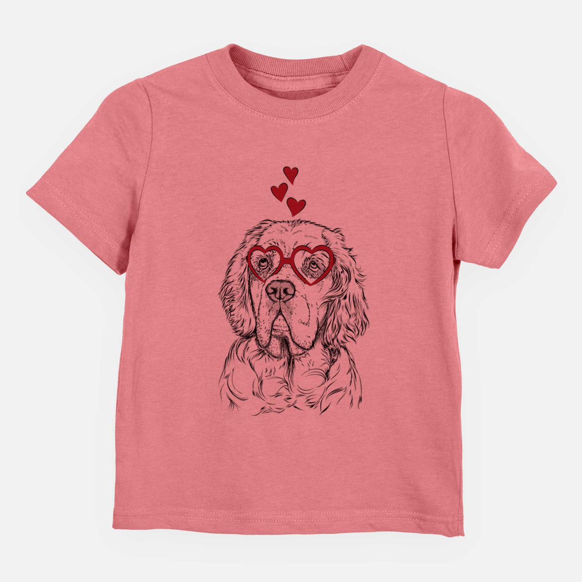 Valentine Gary the Clumber Spaniel - Kids/Youth/Toddler Shirt
