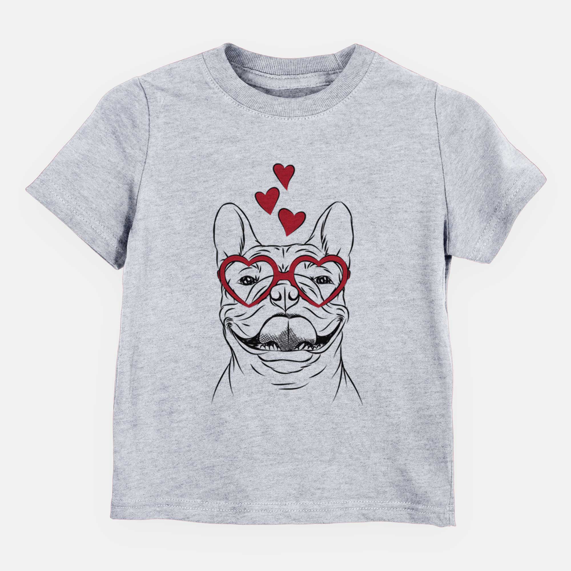 Valentine Gaston the French Bulldog - Kids/Youth/Toddler Shirt