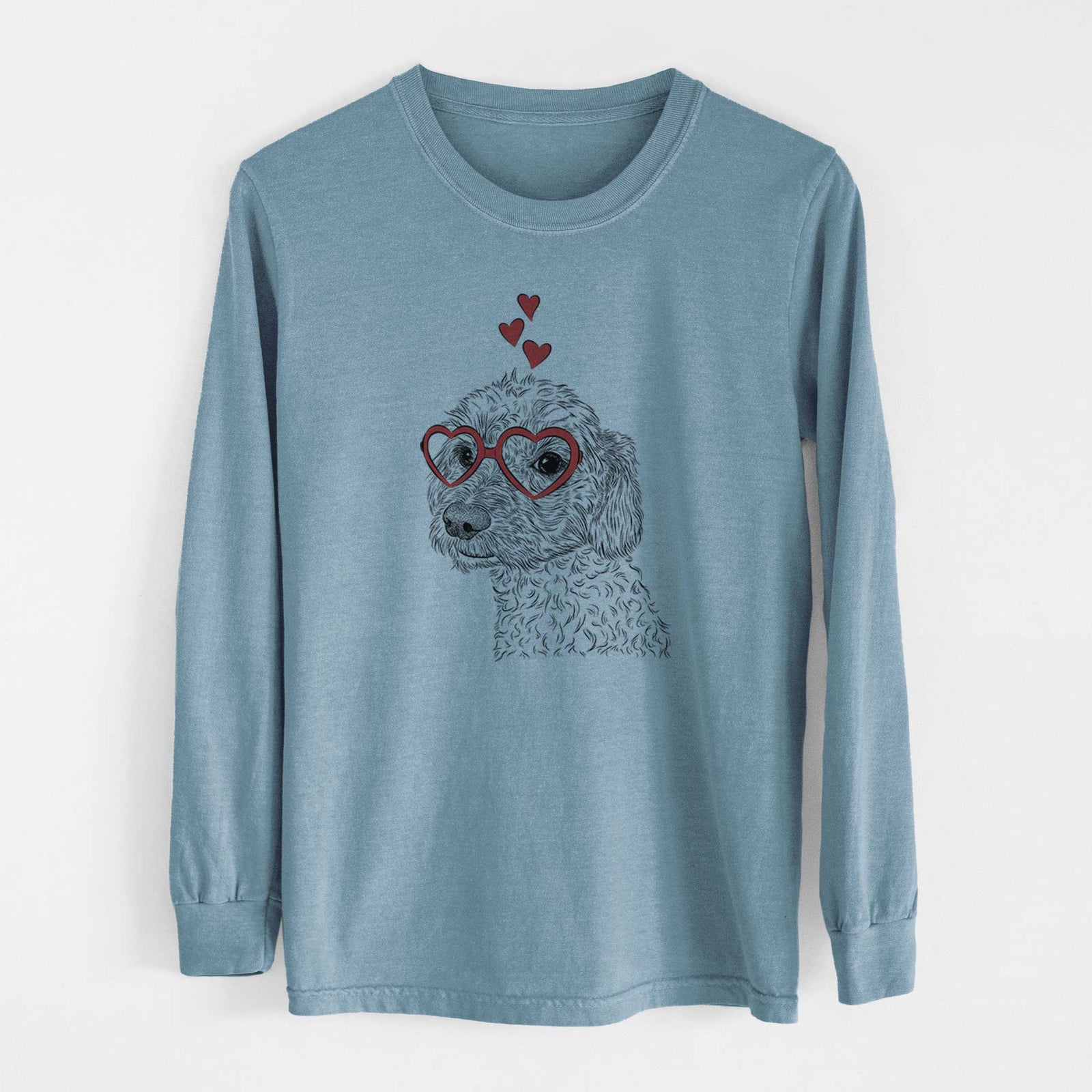 Valentine Georgie Boy the Mixed Breed - Heavyweight 100% Cotton Long Sleeve