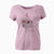 Valentine Georgie Boy the Mixed Breed - Women's V-neck Shirt