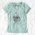 Valentine Georgie Boy the Mixed Breed - Women's V-neck Shirt