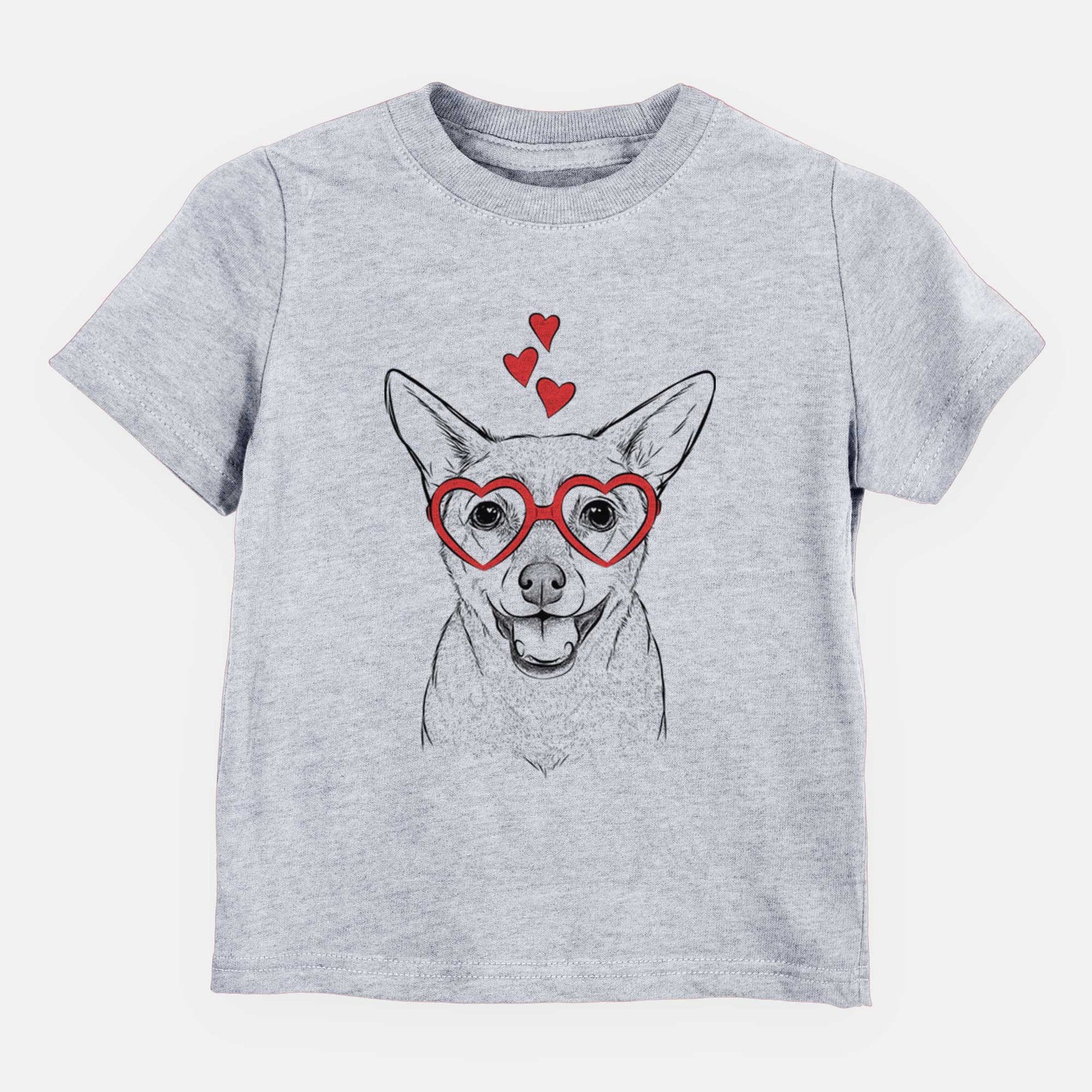 Valentine Georgie the Chiweenie - Kids/Youth/Toddler Shirt