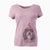 Valentine Gerard the Petit Basset Griffon Vendeen - Women's V-neck Shirt