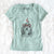 Valentine Gerard the Petit Basset Griffon Vendeen - Women's V-neck Shirt