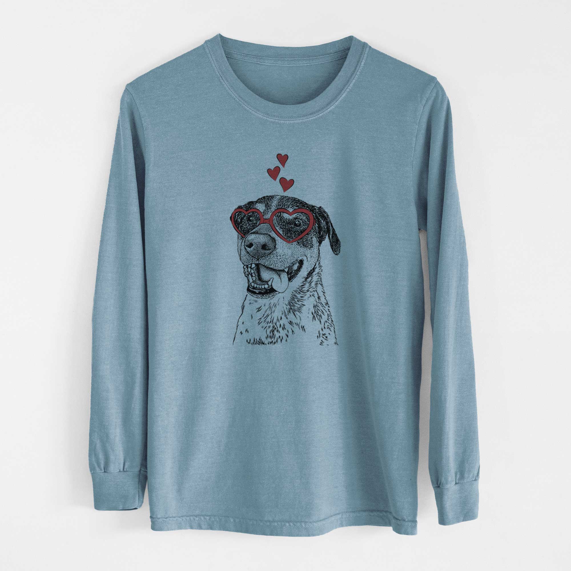 Valentine Gerti the Mixed Breed - Heavyweight 100% Cotton Long Sleeve