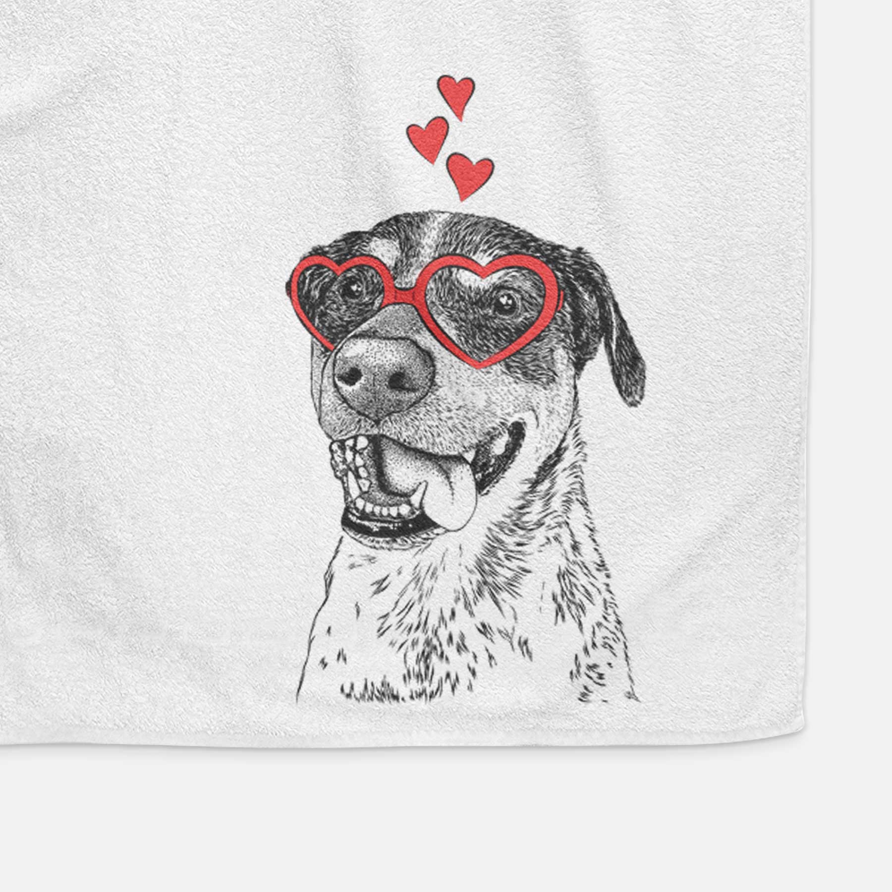 Gerti the Mixed Breed Decorative Hand Towel