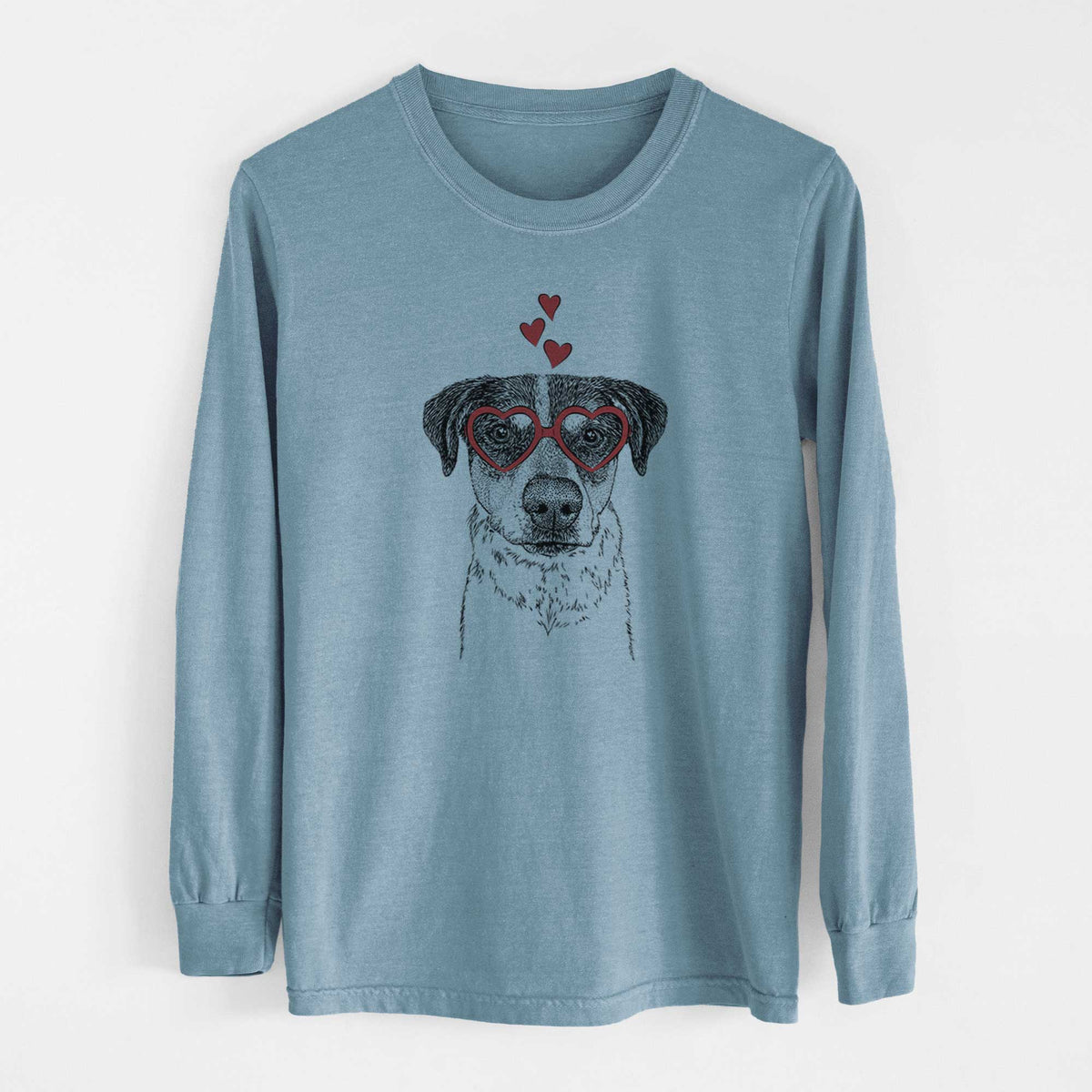 Valentine Gertrude the Mixed Breed - Heavyweight 100% Cotton Long Sleeve