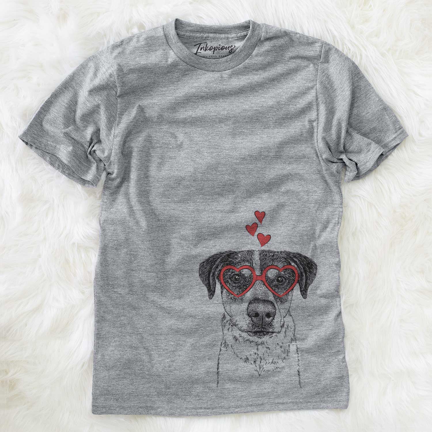 Valentine Gertrude the Mixed Breed - Unisex Crewneck