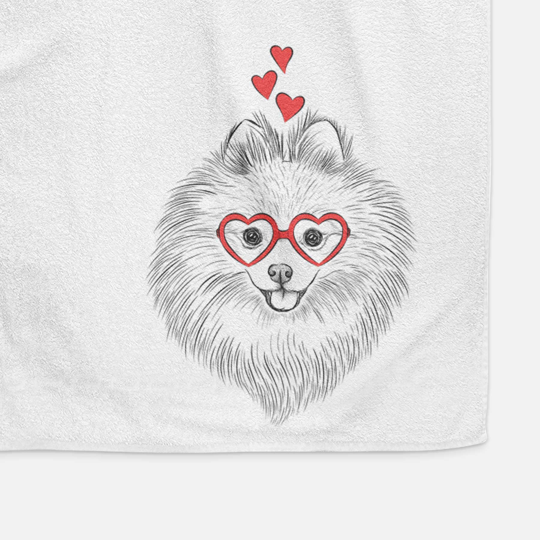 GiGi the Pomeranian Decorative Hand Towel