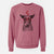 Valentine Gidget the Mexican Street Dog - Unisex Pigment Dyed Crew Sweatshirt