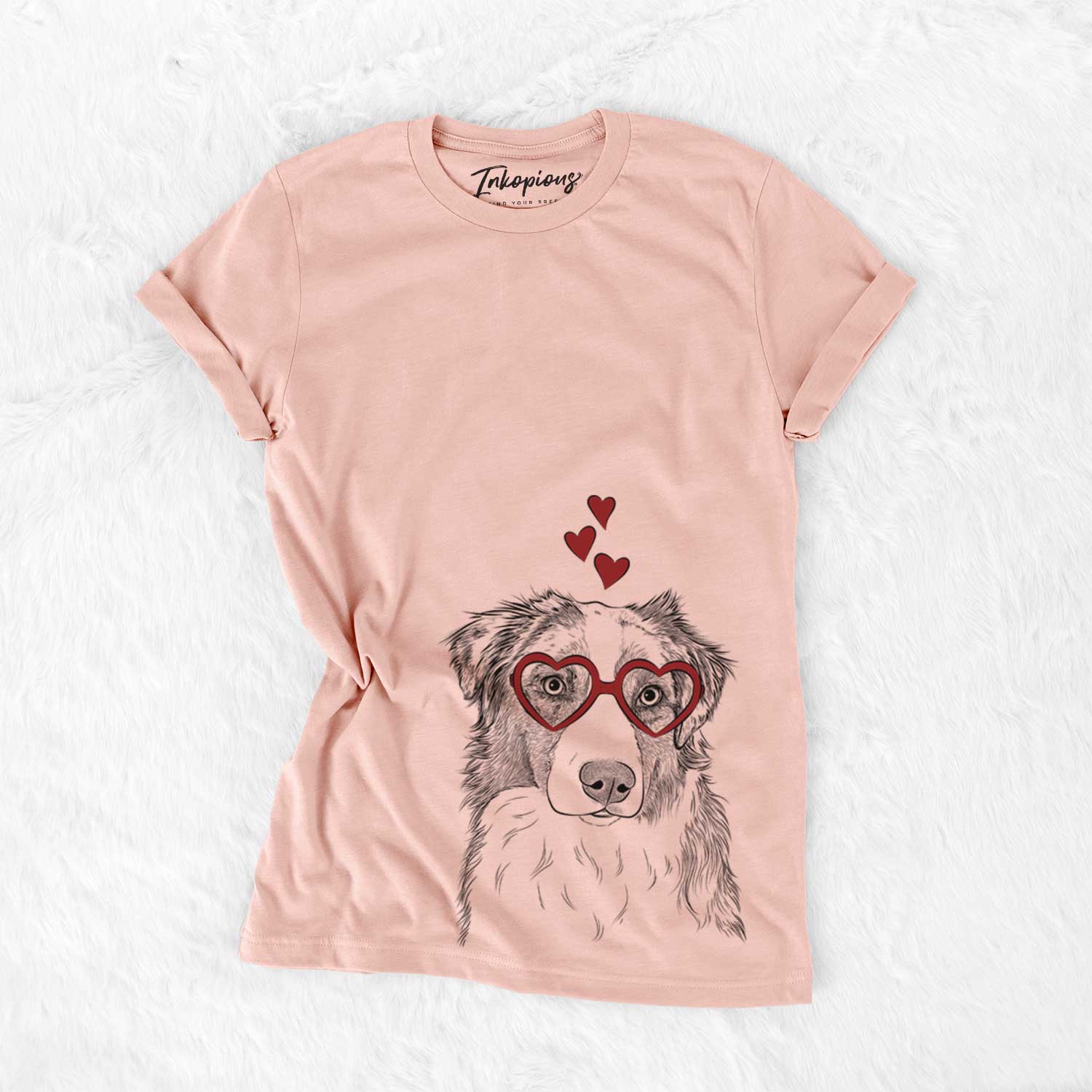 Ginger the Australian Shepherd - Bella Canvas Unisex Crewneck