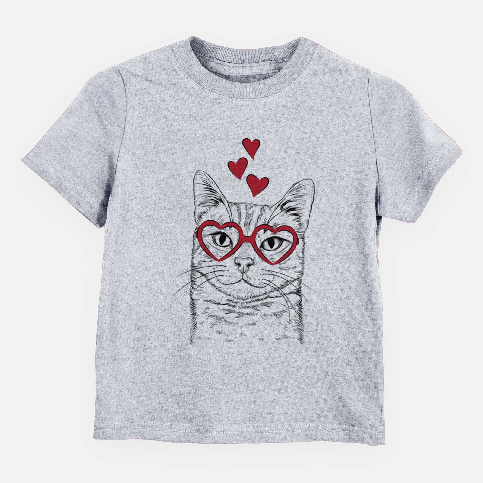 Valentine Ginger Tom the Tabby Cat - Kids/Youth/Toddler Shirt