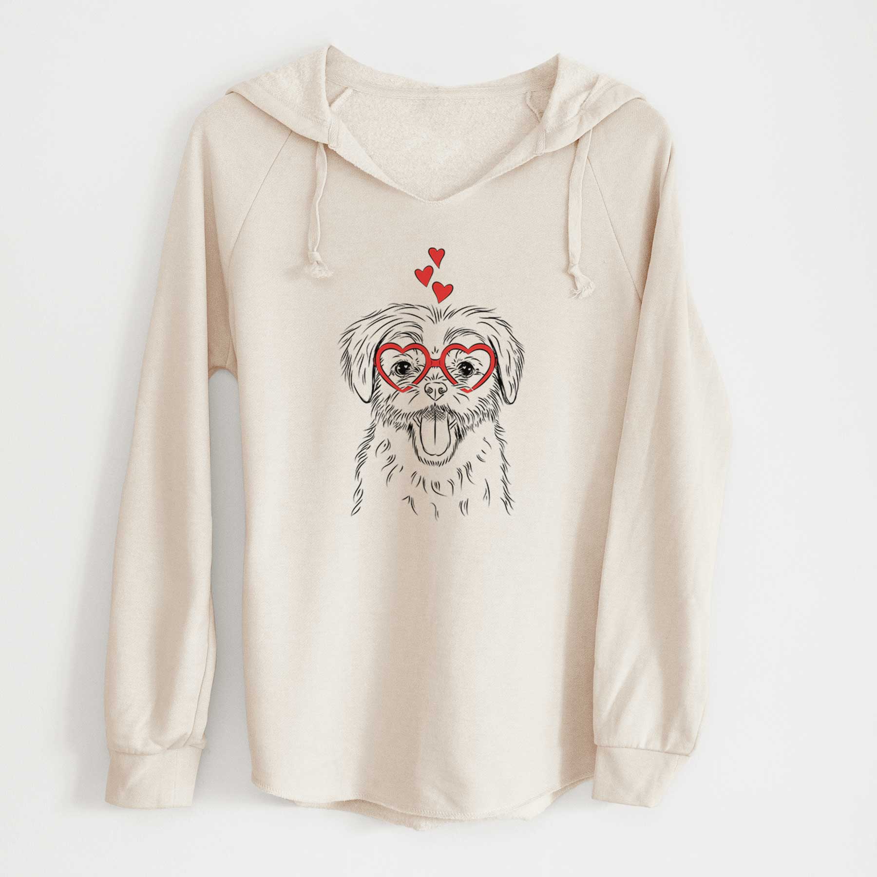 Valentine Gizmo the Maltese - Cali Wave Hooded Sweatshirt