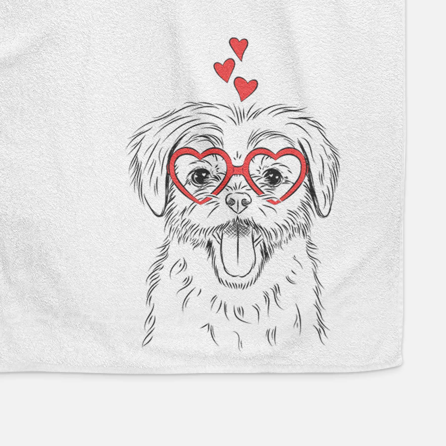 Gizmo the Maltese Decorative Hand Towel