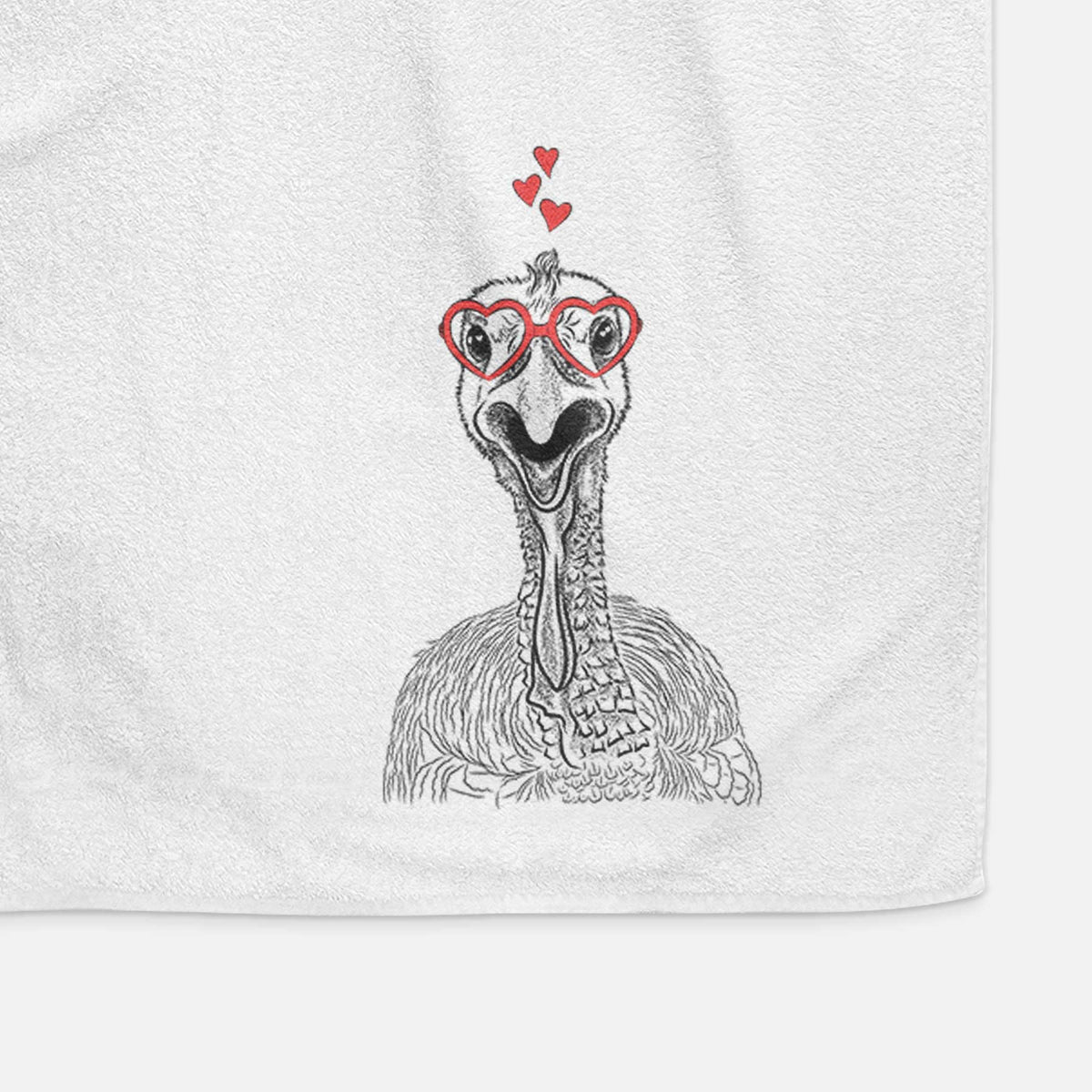 Gobble the Turkey Decorative Hand Towel