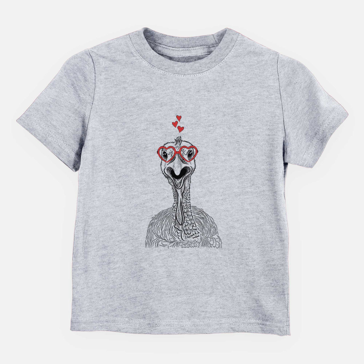 Valentine Gobble the Turkey - Kids/Youth/Toddler Shirt
