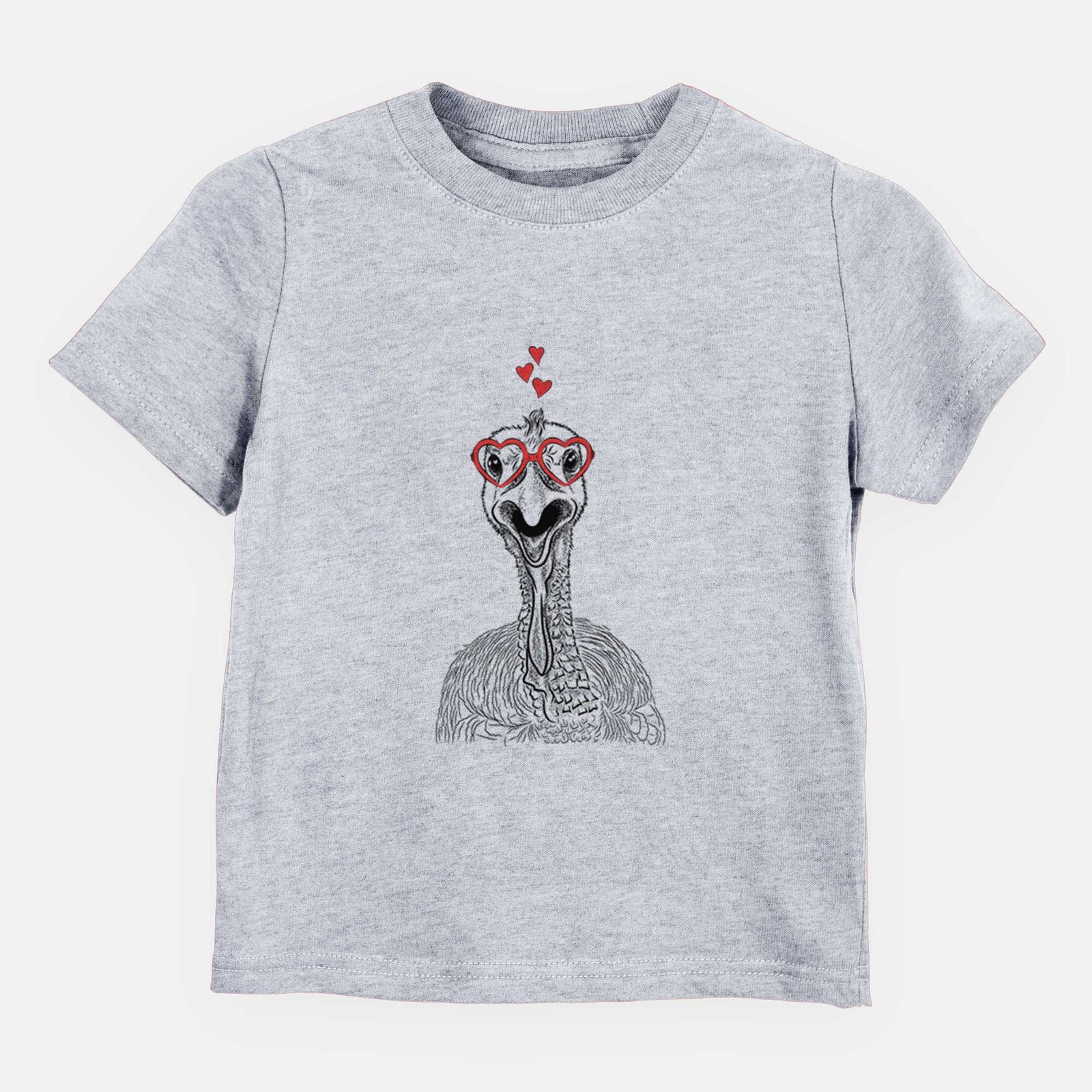 Valentine Gobble the Turkey - Kids/Youth/Toddler Shirt