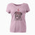 Valentine Gonzo the Chocolate Lab - Women's V-neck Shirt