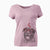 Valentine Gonzo the Chocolate Lab - Women's V-neck Shirt