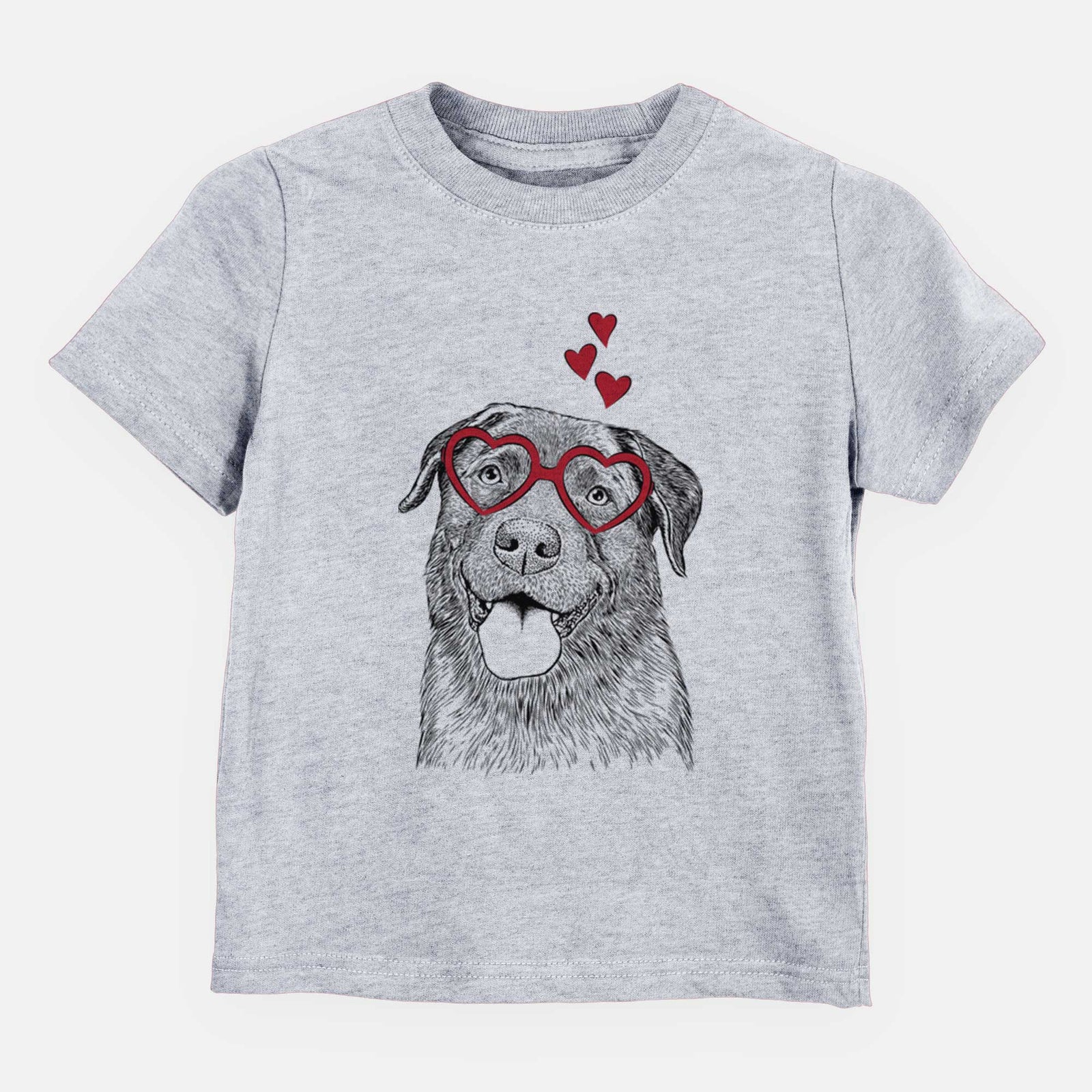 Valentine Gonzo the Chocolate Lab - Kids/Youth/Toddler Shirt