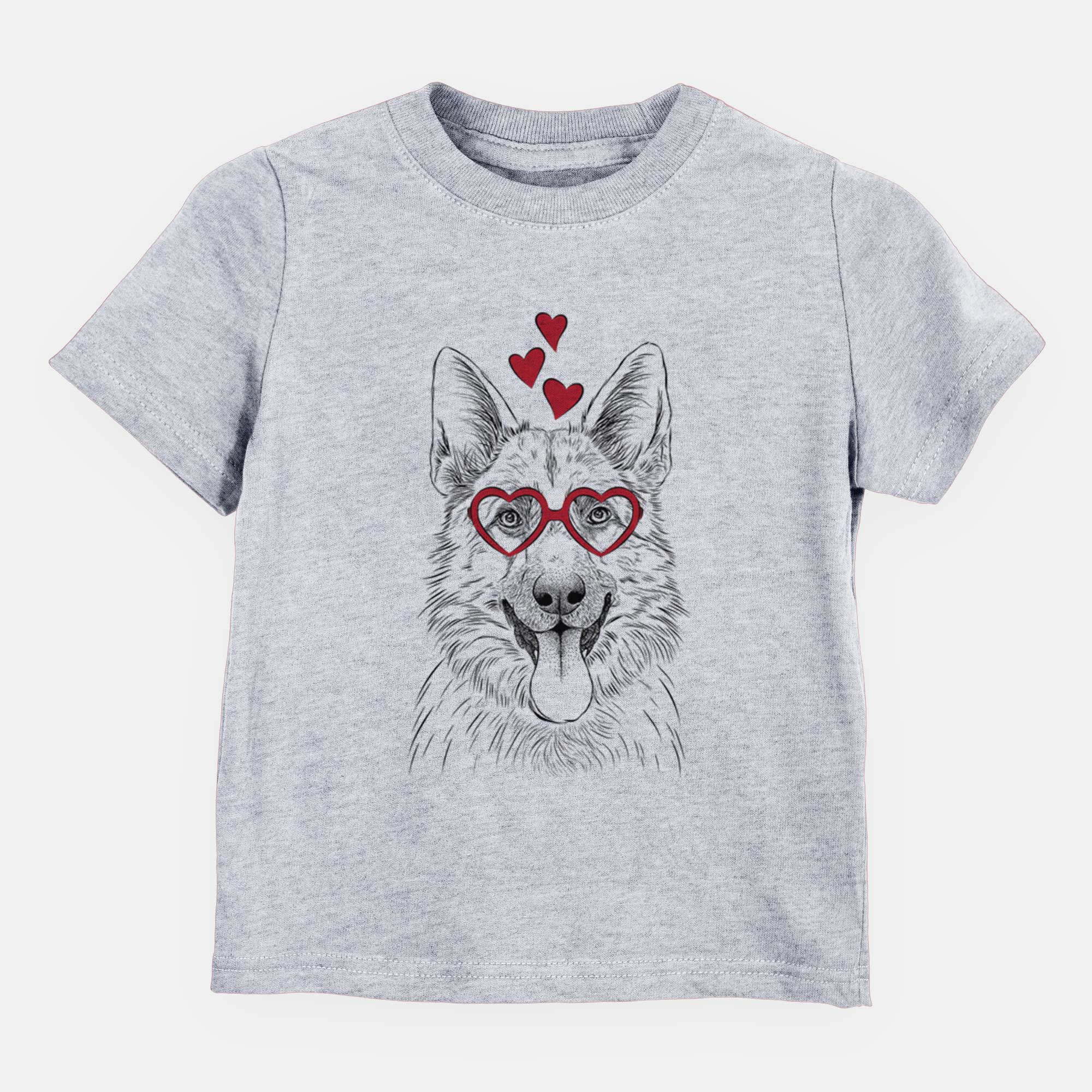 Valentine Grace the German Shepherd - Kids/Youth/Toddler Shirt