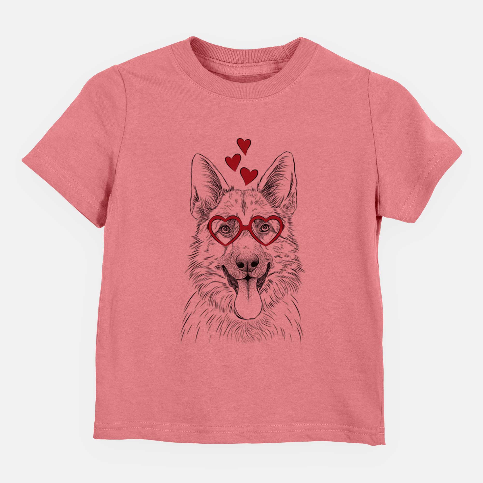 Valentine Grace the German Shepherd - Kids/Youth/Toddler Shirt