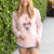 Valentine Gracie the Great Dane - Cali Wave Hooded Sweatshirt