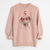 Valentine Gracie the Great Dane - Unisex Pigment Dyed Crew Sweatshirt