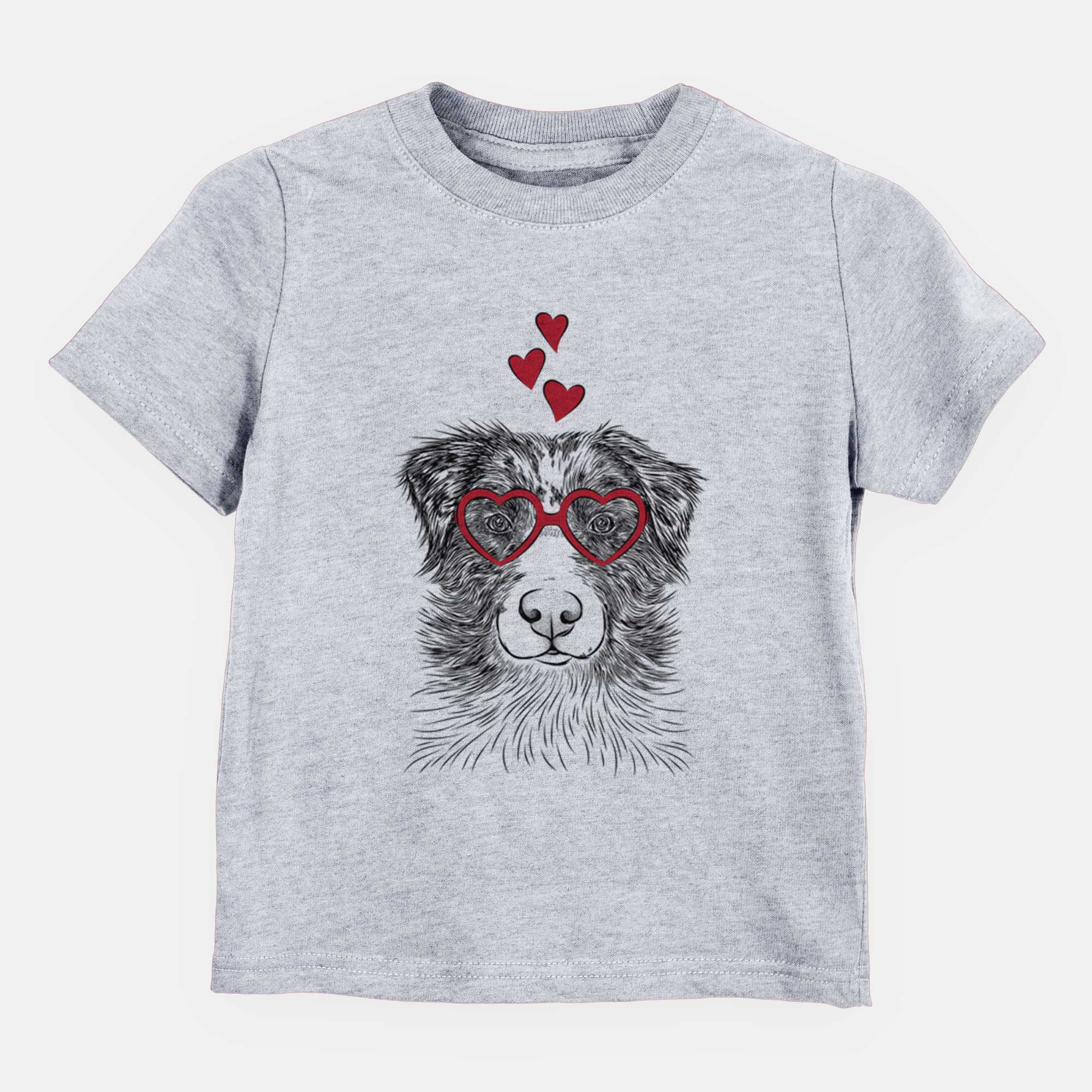 Valentine Gram the Australian Shepherd - Kids/Youth/Toddler Shirt