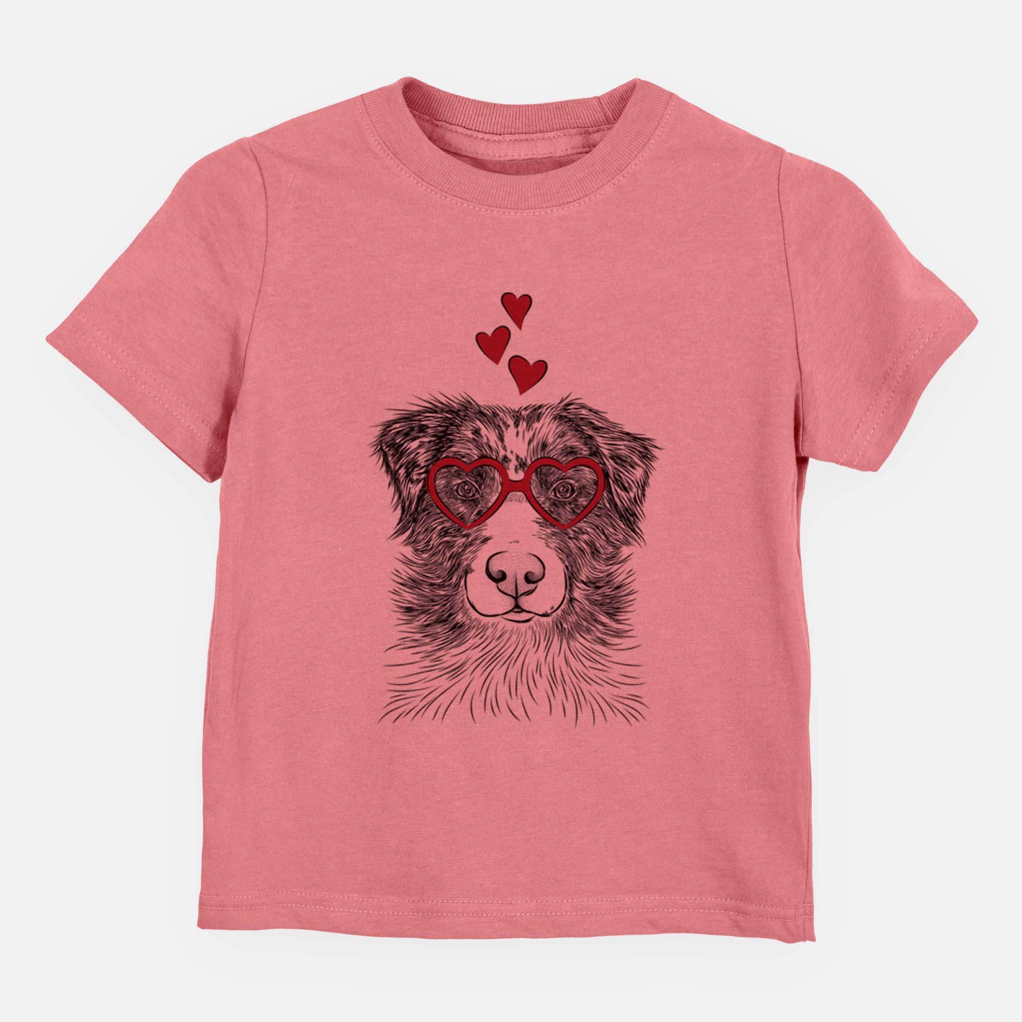 Valentine Gram the Australian Shepherd - Kids/Youth/Toddler Shirt